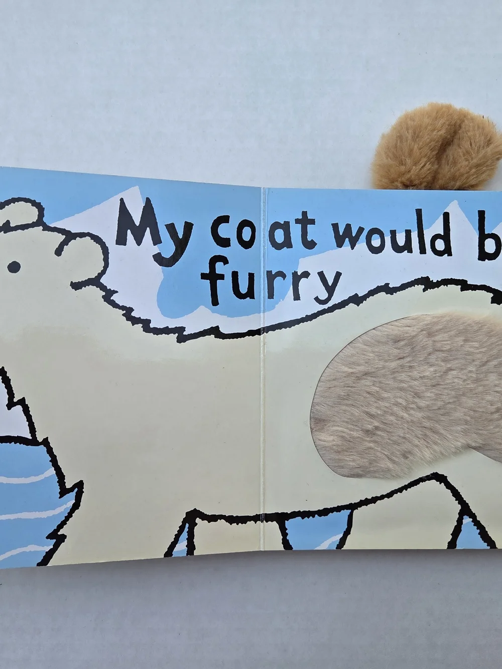 Jellycat If I Were a Bear Touch & Feel Board Book – Sensory Baby Book